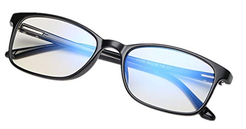 Gafas Premium con Armazón TR90 para Protección contra Luz Azul,Evitan la fatiga visual. Bienestar para los ojos. Filtro para monitor. Accesorios de oficina y estudio. Antiluz azul y UV