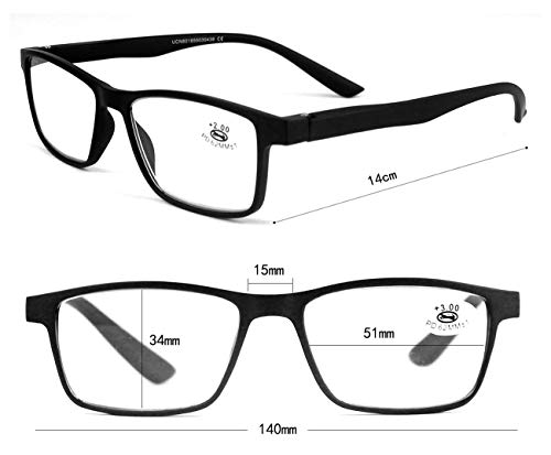 Gafas Sol Presbicia, Gafas de Lectura Polarizadas con Imán Clip para Sol, Gafas de Presbicia Vista Cansada Presbicia (+150, Azul)