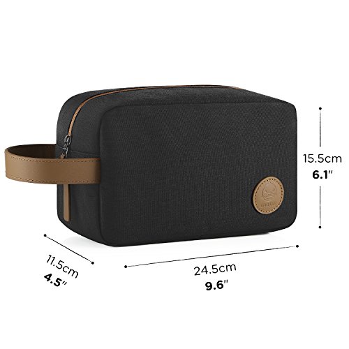 GAGAKU Bolsa de Aseo Grande Neceser Dopp Kit Impermeable Neceser de Viaje para Hombre Bolsa de Cosmético