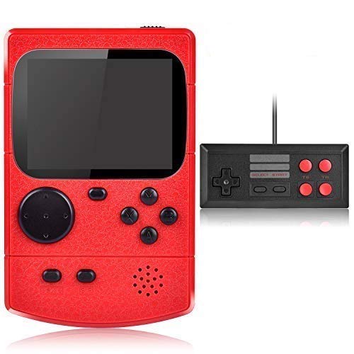 Gamory Consola de Juegos Portátil Consola Retro 400 Juegos Clásicos y Pantalla a Color de 2.8 Pulgadas para 2 Jugadores Soporte TV Juegos Portátiles Consolas Juega 3 Horas para Niños y Adultos