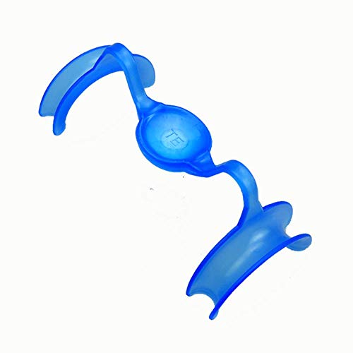 gancunsh Orales dentales Azules en Forma de M Boca Espejo Dientes Abiertos de Material plástico, la Hoja y el Labio en Forma de mejilla Retractor