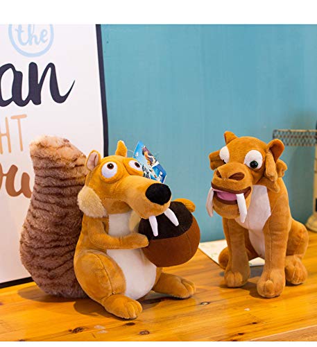 Gaoademás De Almohada Hielo Serie Mundo De Muñecas Simulación Muñecas Animales Enviar A Los Niños Regalos Creativos 20Cm Edad De Hielo De Tigre Dientes De Sable Hpy