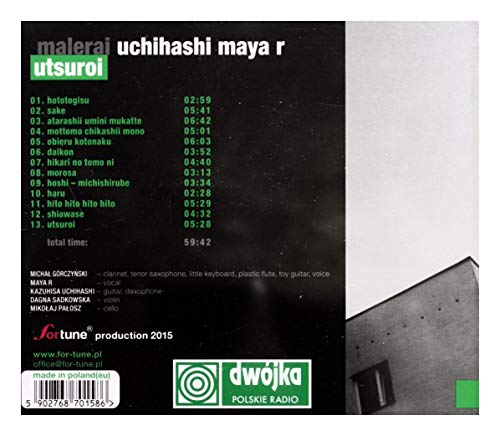 GĂłrczyĹski MichaĹ, Maya R, Sadkowska Dagna, Uchihashi Kazuhisa, PaĹosz MikoĹaj: Utsuroi [CD]