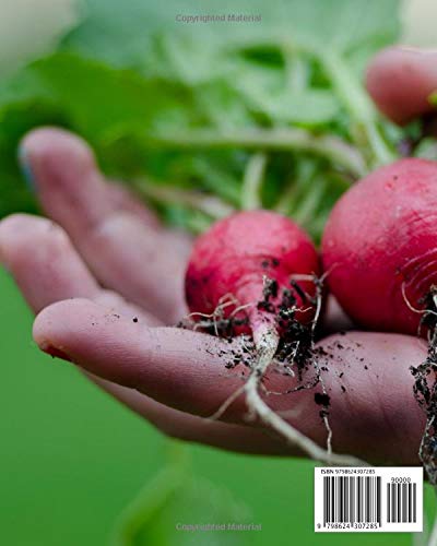 Garden Journal, Planner and Log Book: Monthly Planting Planner, Gardener Organizer, 8x10 po 100 pages