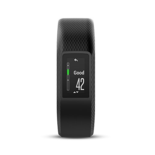 Garmin Vivosport Pulsera de Deporte con GPS y Monitor de Ritmo Cardiaco, Unisex, Gris, S/M