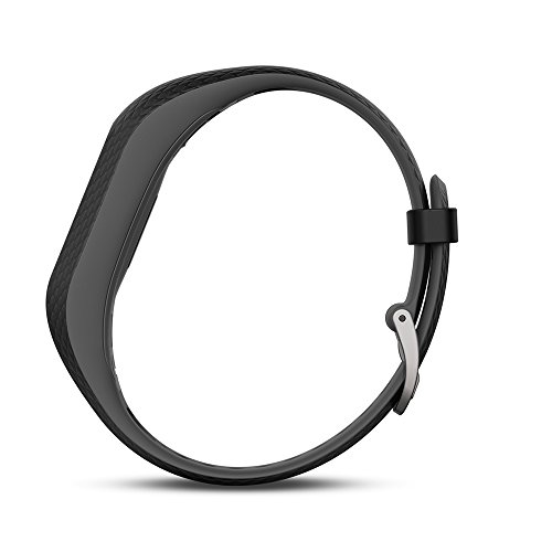 Garmin Vivosport Pulsera de Deporte con GPS y Monitor de Ritmo Cardiaco, Unisex, Gris, S/M
