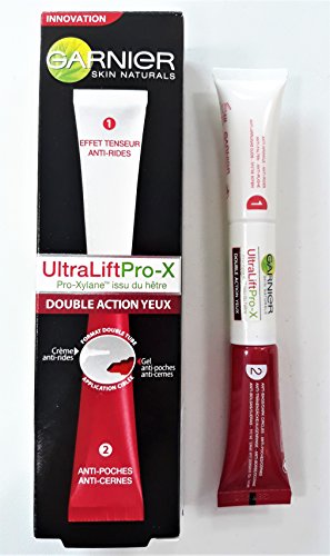 Garnier Skin Naturals UltraLift Pro-X Antiarrugas Doble acción Antibolsas Corrector 2x5 Ml