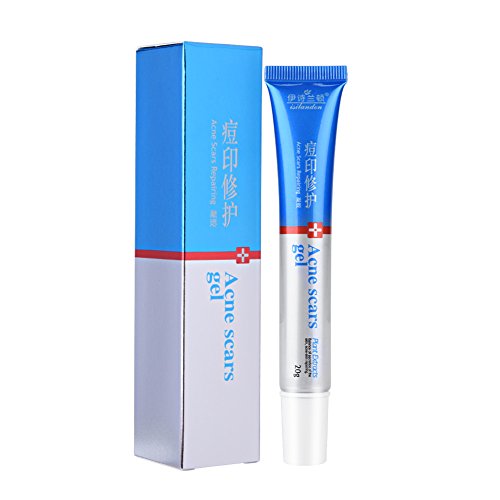 Gel de eliminación de cicatrices-Removedor de espinillas para el acné facial, Gel de reparación de cicatrices,Pomada para tratamiento de manchas-Esencia de plantas naturales - 20g