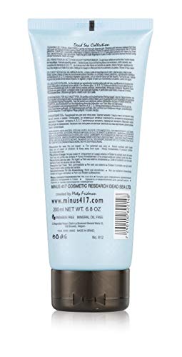 Gel de Limpieza Energizante -417 – Todo Tipo de Piel 200 ml– Agua del Mar Muerto Re define Collection