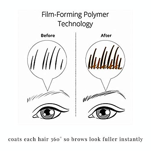 Gel de maquillaje para cejas teñidas, Queen of the Fill. No testado en animales (Tono rubio) (4 g / 0.14 oz)