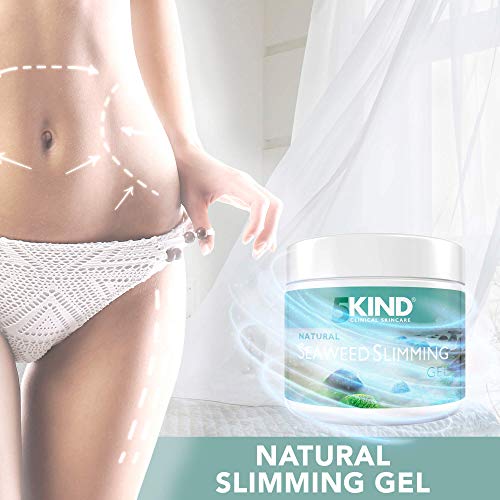 Gel reductor natural de algas marinas 5kind. Crema anticelulítica con cafeína. Reafirma su piel y reduce la celulitis visible SUAVEMENTE. Gel para ultrasonido con algas marinas, café y aceite de menta