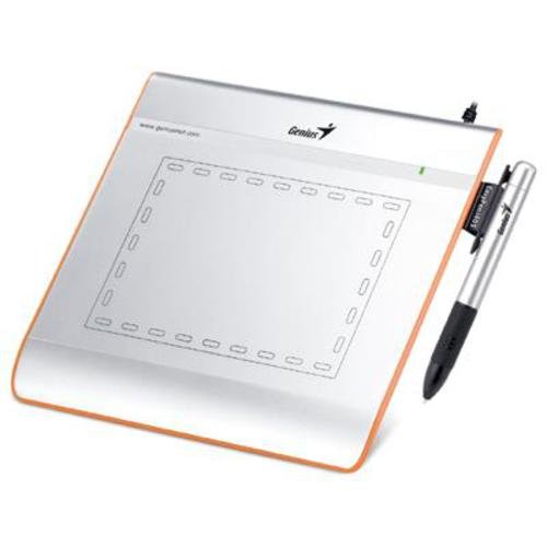Genius EasyPen i405X Tableta digitalizadora 2540 líneas por Pulgada 140 x 102 mm USB Plata - Tableta gráfica (Alámbrico, 2540 líneas por Pulgada, 140 x 102 mm, USB, 0,25 mm, 100 pps)