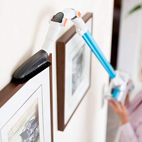 Genius Invictus X7 / X5 - Aspiradora con batería (4 piezas, ideal para limpiar el polvo y la suciedad en lugares de difícil acceso con cerdas blandas)