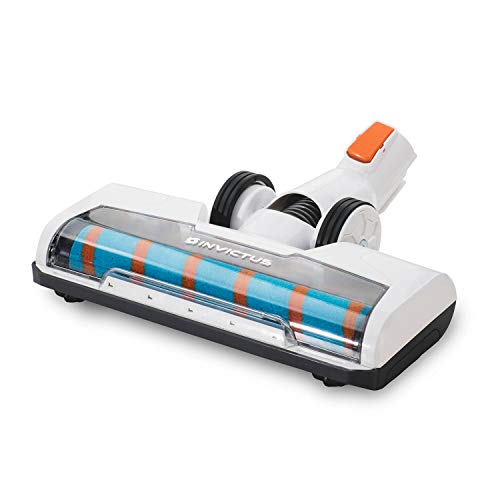 Genius Invictus X7 X5 - Aspiradora con batería (ruedas motorizadas, ultra suave, con luces LED, 10.000 rpm, para limpieza de suelos duros como parqué, azulejos y piedra)