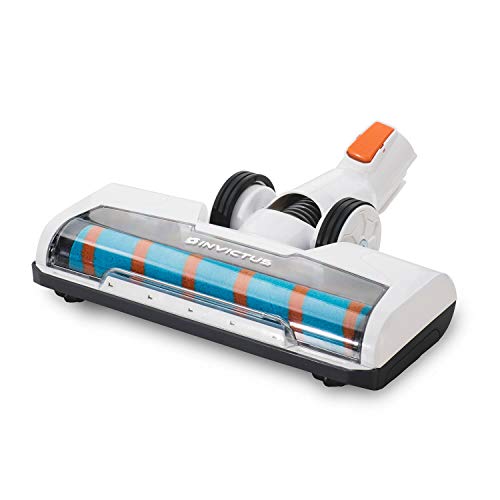 Genius Invictus X7 X5 - Aspiradora con batería (ruedas motorizadas, ultra suave, con luces LED, 10.000 rpm, para limpieza de suelos duros como parqué, azulejos y piedra)