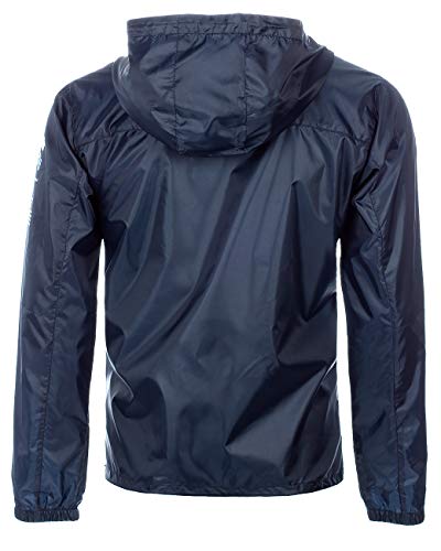 Geographical Norway - Chaqueta cortavientos para hombre azul marino XXXL