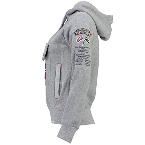 Geographical Norway Sudadera Mujer GYMCLASS B Gris Claro S