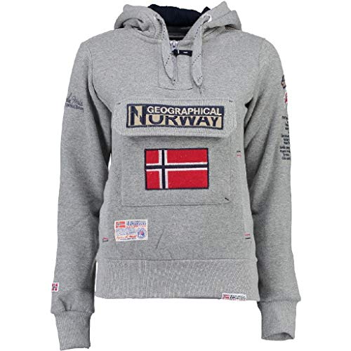 Geographical Norway Sudadera Mujer GYMCLASS B Gris Claro S