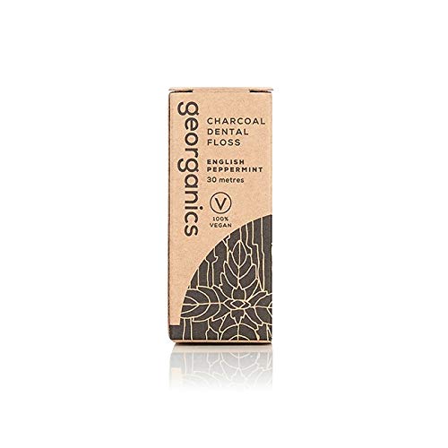 GEORGANICS - HILO DENTAL NATURAL DE CARBON DE BAMBU 30MT - GEORGANICS - GEOCARBON