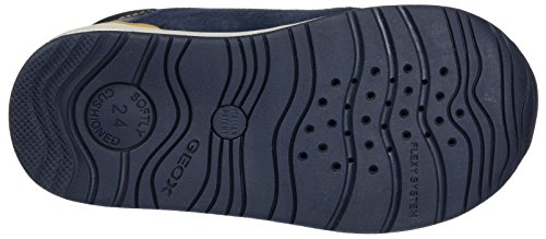 Geox B RISHON Boy A, Zapatillas para Bebés, Beige (Biscuit/Navy), 24 EU