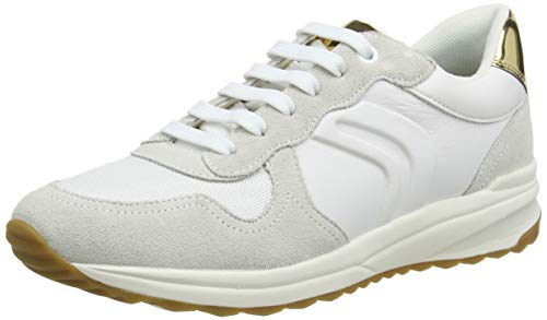 Geox D AIRELL C, Zapatillas para Mujer, Blanco (White C1000), 40 EU
