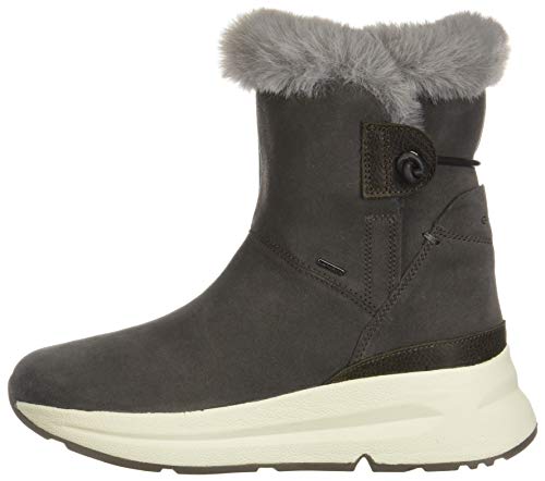 Geox D BACKSIE B ABX C, Botas de Nieve para Mujer, Beige (Chestnut C6004), 39 EU