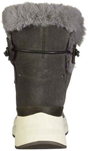 Geox D BACKSIE B ABX C, Botas de Nieve para Mujer, Beige (Chestnut C6004), 39 EU