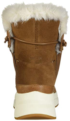 Geox D BACKSIE B ABX C, Botas de Nieve para Mujer, Marrón (Tobacco C6777), 37 EU