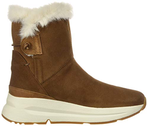 Geox D BACKSIE B ABX C, Botas de Nieve para Mujer, Marrón (Tobacco C6777), 37 EU