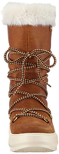 Geox D Kaula B ABX C, Botas de Nieve para Mujer, Marrón (Tobacco C6777), 40 EU