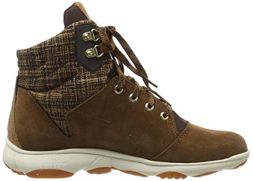 Geox D Nebula 4 X 4 B ABX, Botas Chukka para Mujer, Marrón (Tobacco/Coffee C6780), 38 EU