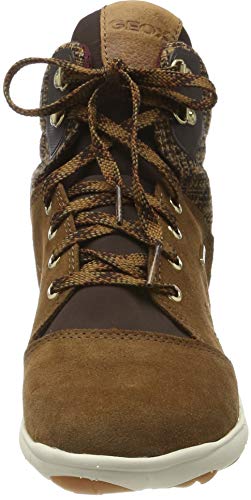Geox D Nebula 4 X 4 B ABX, Botas Chukka para Mujer, Marrón (Tobacco/Coffee C6780), 38 EU