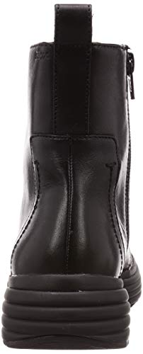 Geox D PHAOLAE A, Botas Estilo Motero para Mujer, Negro (Black C9999), 41 EU
