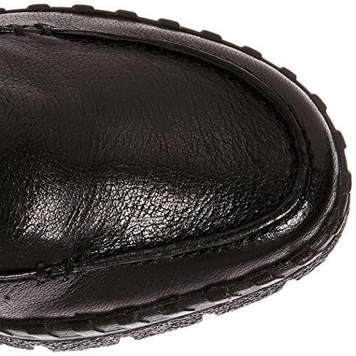 Geox D WIVA Wedge E, Botines para Mujer, (Black C9999), 40 EU