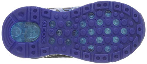 Geox J Android Boy C, Zapatillas para Niños, Negro Black Lt Blue C0035, 27 EU