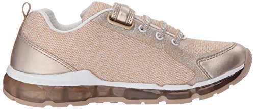 Geox J Android Girl B, Zapatillas para Niñas, Dorado (Platinum/White), 32 EU