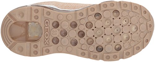 Geox J Android Girl B, Zapatillas para Niñas, Dorado (Platinum/White), 32 EU