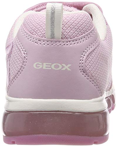 Geox J Android Girl C, Zapatillas para Niñas, Rosa (Pink/Dk Pink), 38 EU