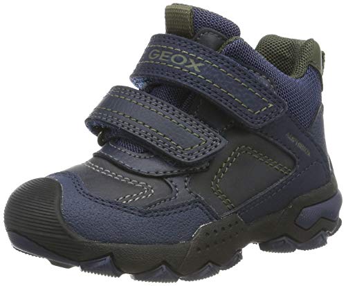 Geox J BULLER Boy B ABX E, Zapatillas Altas para Niños, Azul (Navy/Military Cf4a3), 33 EU