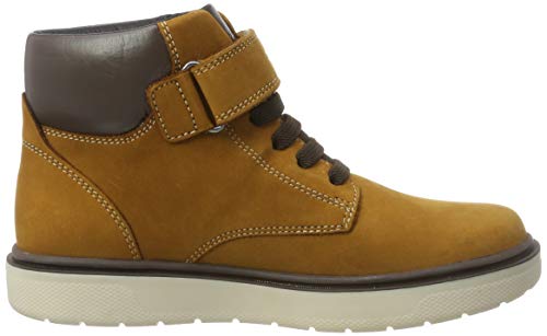 Geox J RIDDOCK Boy WPF A, Botas Chukka para Niños, Amarillo (Dk Yellow C2006), 29 EU