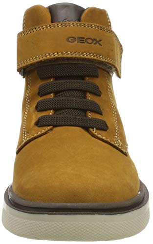 Geox J RIDDOCK Boy WPF A, Botas Chukka para Niños, Amarillo (Dk Yellow C2006), 29 EU
