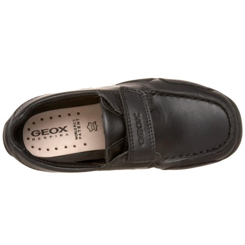 Geox J W.Snake Moc B, Mocasines para Niños, Negro (Black 9999), 34 EU