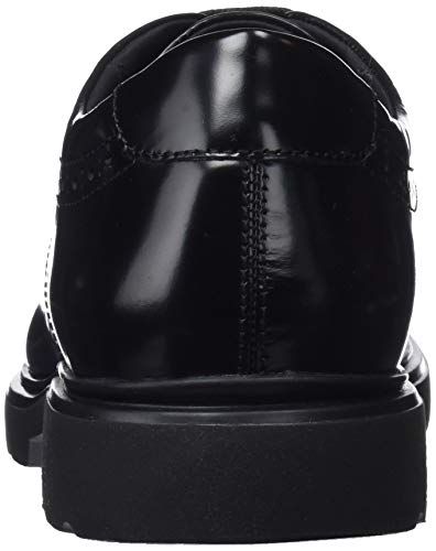Geox U ARRALL A, Zapatos de Cordones Derby para Hombre, (Black C9999), 41 EU