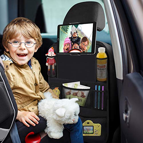 GERETIN Soporte Tablet para Coche Soporte para Tablet Soporte para Reposacabezas de Coche Pulgadas 360ºpara Asiento Trasero Soporte para Tablet,iPad,Samsung Tab,iPhone,Huawei,Otras Tablets(5-13")