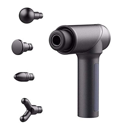 GFQ Electric Mute Masajeador portátil de Mano Masajeador de vibración de Alta frecuencia para aliviar el Dolor Yoga Fitness