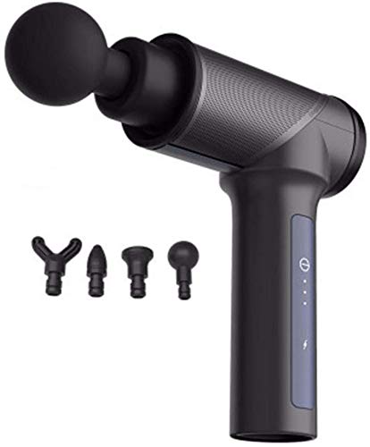 GFQ Electric Mute Masajeador portátil de Mano Masajeador de vibración de Alta frecuencia para aliviar el Dolor Yoga Fitness