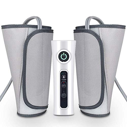 GFQ Máquina de circulación de piernas Compresión de Aire inalámbrica para pies y pantorrillas Masaje de circulación eléctrica con Controlador de Mano Linfedema de Shiatsu
