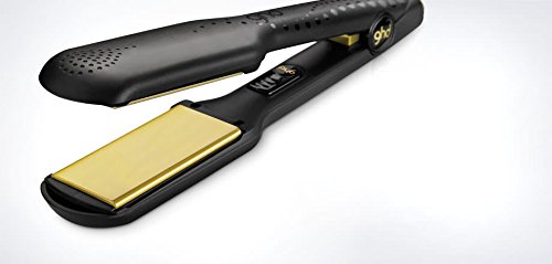 Ghd - Plancha de pelo Styler Max Gold, ancha placa de cerámica, incluye estuche Ghd redondo