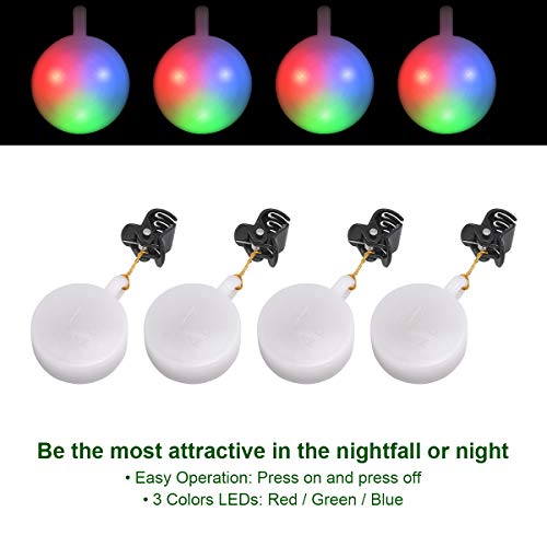 GIKPAL 29 Piezas Adornos Barba Iluminados Campanas Navideñas para Barbas de Santa y Vibrantes