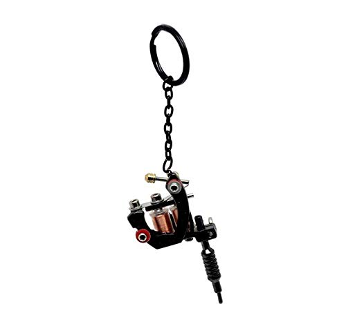 GILH EDC Llavero de aleación de zinc con forma de máquina de moda para reducir la pérdida de frío EDC Gadget